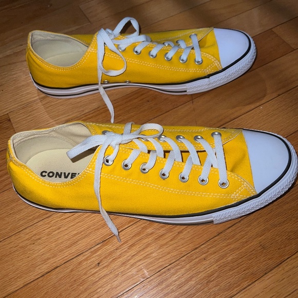 Yellow Converse All Star Sneakers - Picture 3 of 6